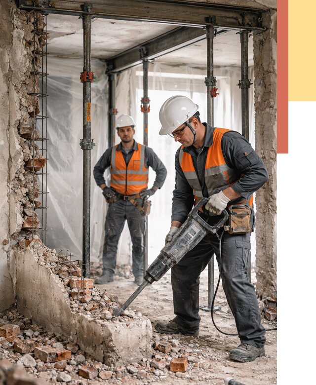 Снос несущих стен в Воронеже от 11010 руб. — демонтаж несущей стены под ключ | ОТДЕЛОЧНИК-Врн