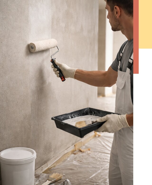 Грунтовка стен в Воронеже от 2363 руб. м2 — быстро, недорого, с материалом | ОТДЕЛОЧНИК-Врн