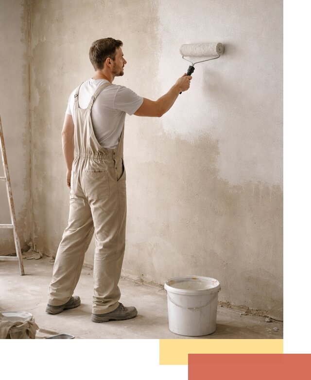 Грунтовка стен под отделку в Воронеже профессиональным раствором