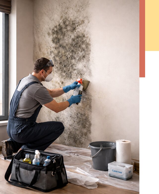 Удаление плесени со стен в Воронеже от 2309 руб. — быстро и недорого | ОТДЕЛОЧНИК-Врн
