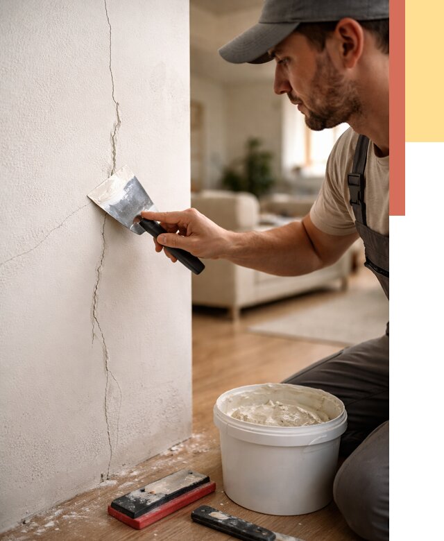 Заделка трещин и сколов в Воронеже от 2632 руб. — быстро и недорого | ОТДЕЛОЧНИК-Врн