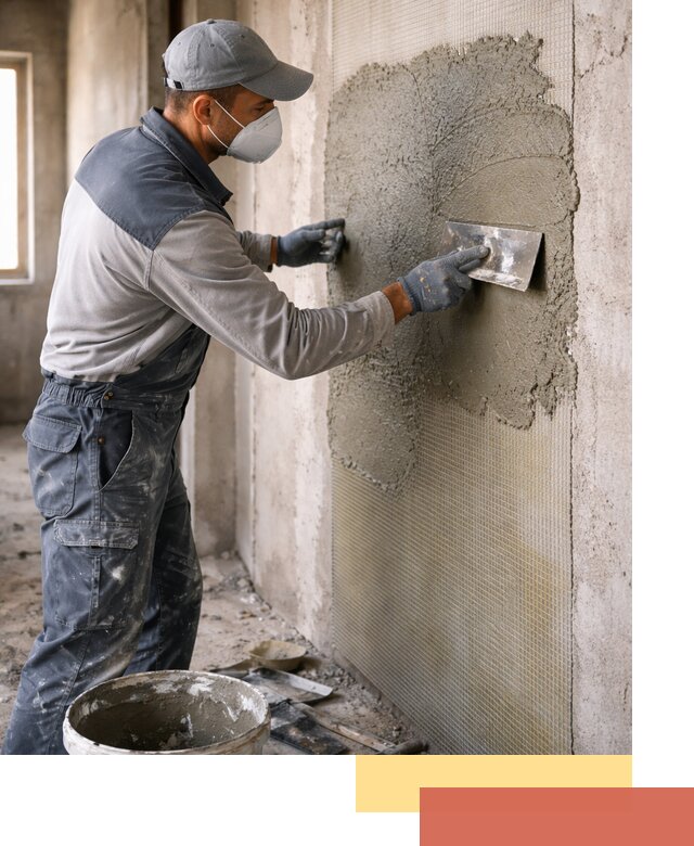 Штукатурка стен по сетке в Воронеже под ключ качественно и быстро