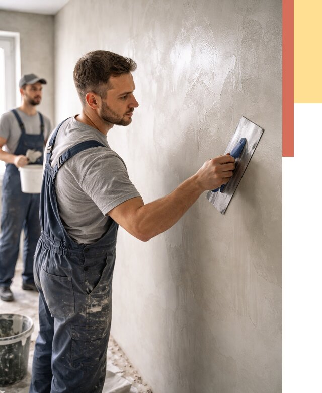 Глянцевание штукатурки стен в Воронеже от 8056 руб. — услуги и затирка | ОТДЕЛОЧНИК-Врн