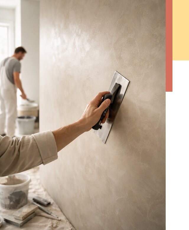 Венецианская штукатурка в Воронеже от 3759 руб/м² — нанесение стен под ключ | ОТДЕЛОЧНИК-Врн