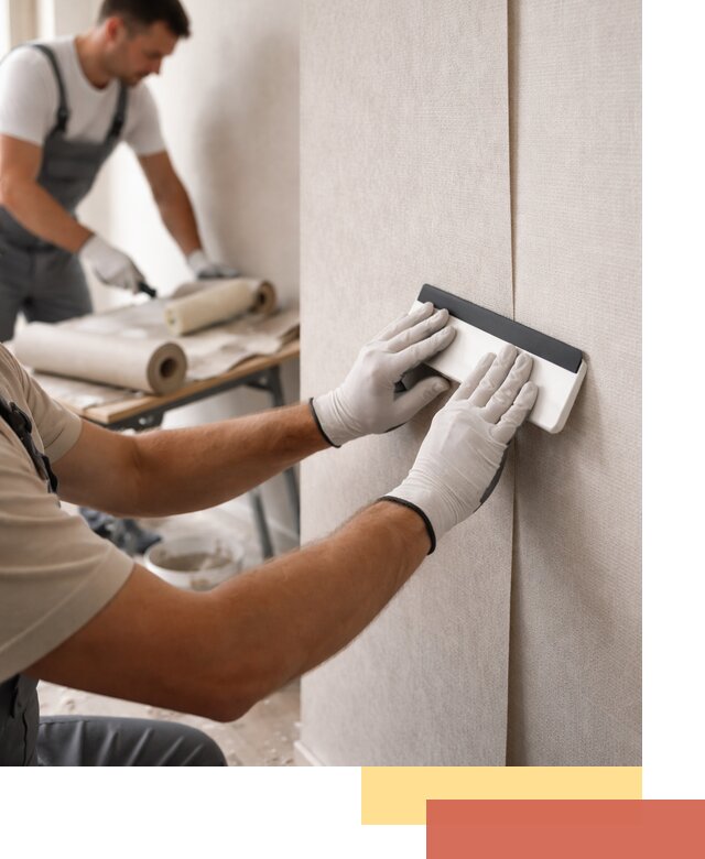 Поклейка обоев под покраску в Воронеже профессионально и быстро