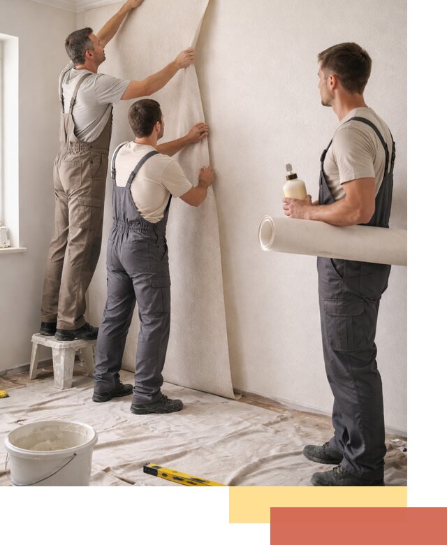 Оклейка стен обоями в Воронеже — качественно и профессионально