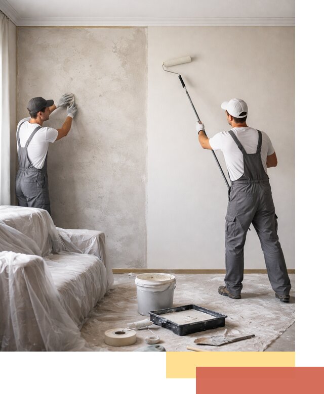 Покраска стен антивандальной краской в Воронеже