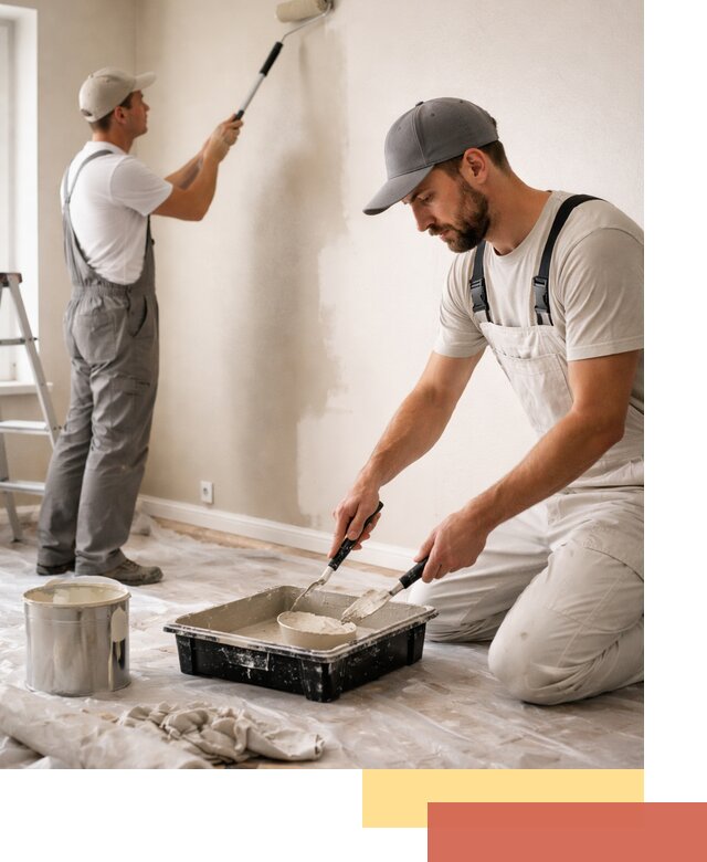 Покраска стен в квартире в Воронеже — профессионально и аккуратно