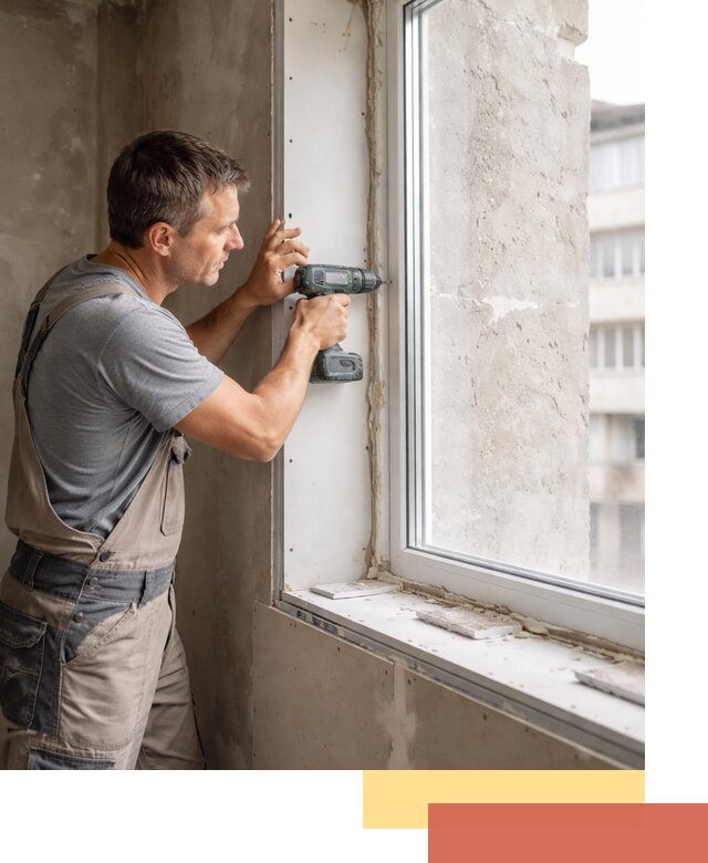 Монтаж гипсокартонных откосов в Воронеже под ключ