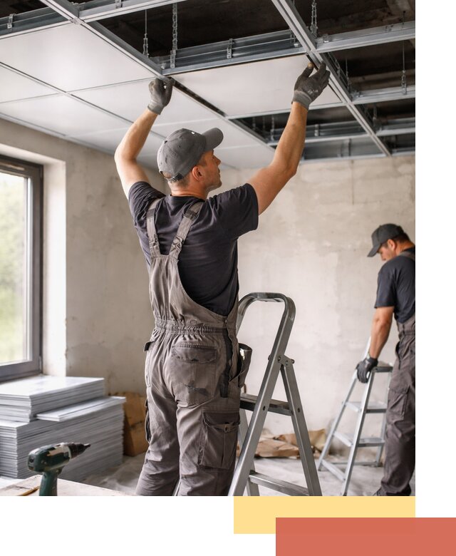 Монтаж кассетного потолка в Воронеже качественно и быстро