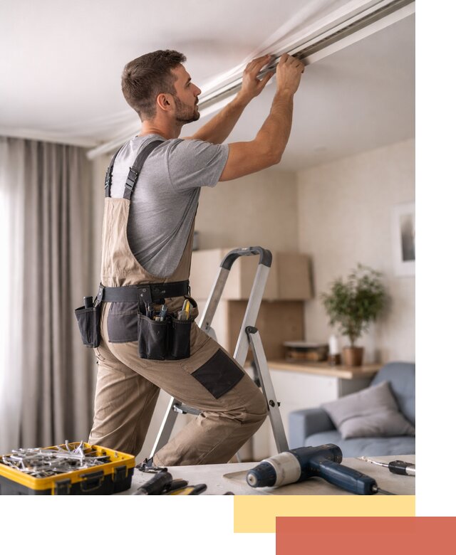 Ремонт натяжных потолков в Воронеже — качественно и оперативно