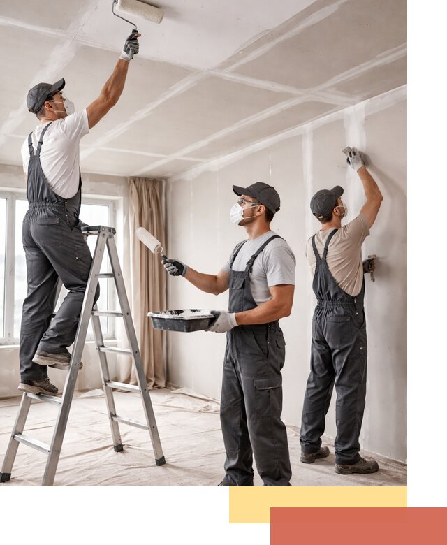 Покраска потолка из гипсокартона в Воронеже качественно и недорого