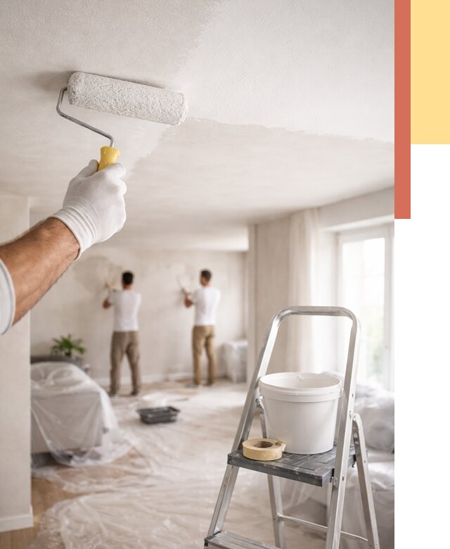 Покраска потолка акриловой краской в Воронеже от 2685 руб. | ОТДЕЛОЧНИК-Врн